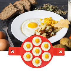 Moldes De  Ovos e Panquecas De Silicone Antiaderente (Ganhe Desconto Na Compra De 2 Peças)